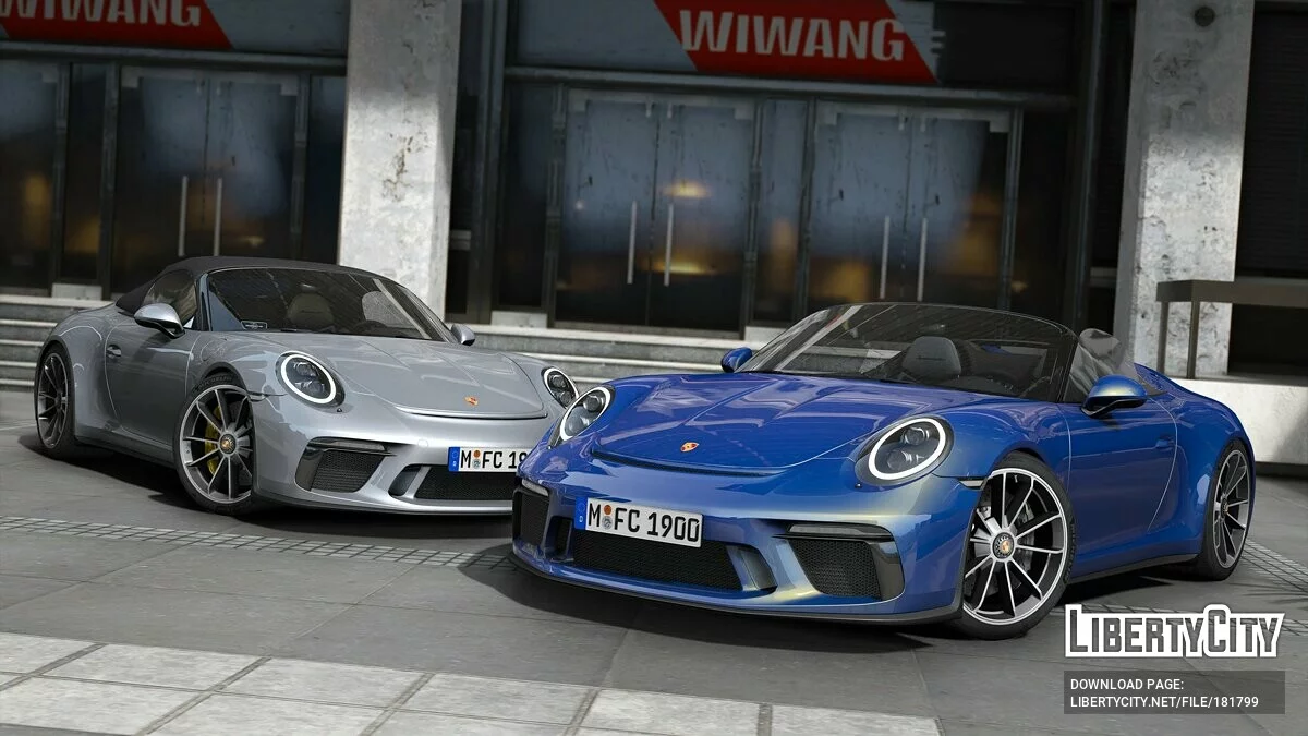 Porsche 911 Speedster 2019 v1.0 / GTA 5