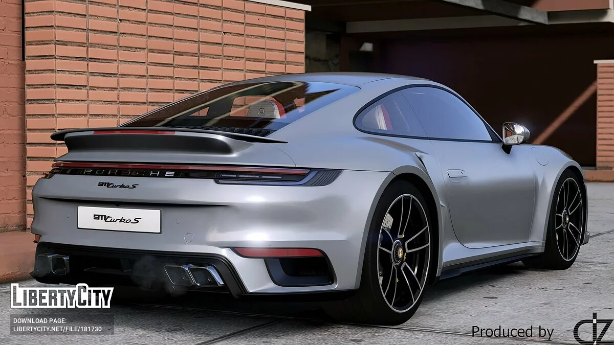 Porsche 911 Turbo S 2021 / GTA 5