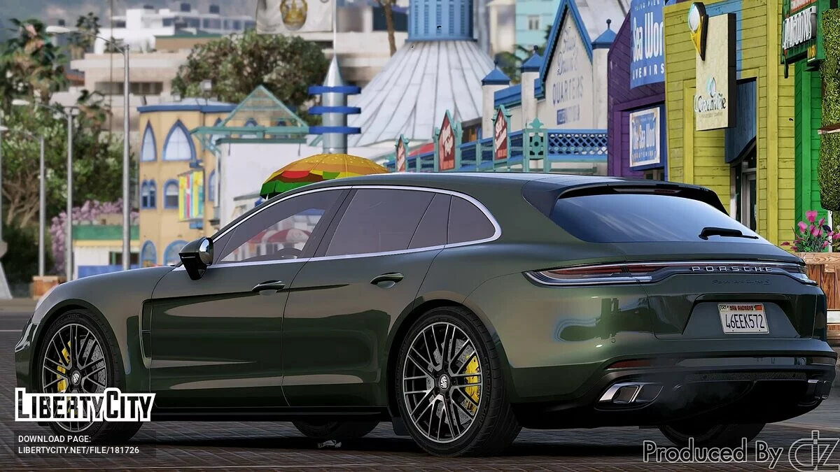 Porsche Panamera Sport Turismo Turbo S 2021 / جي تي أي 5