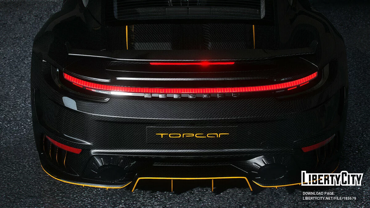 Porsche 911 Stinger GTR Edição Topcar / GTA 5