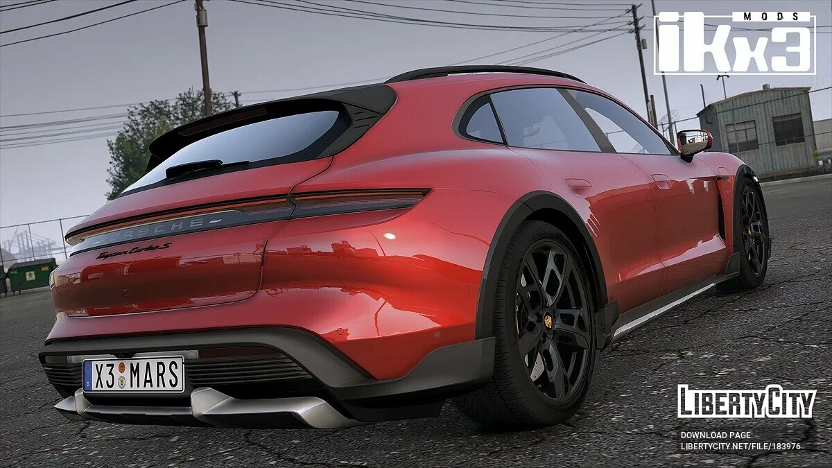 Porsche Taycan Turbo S Cross Turismo 2022 / GTA 5