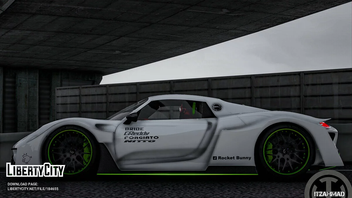 Porsche 918 Liberty Walk Edition / GTA 5