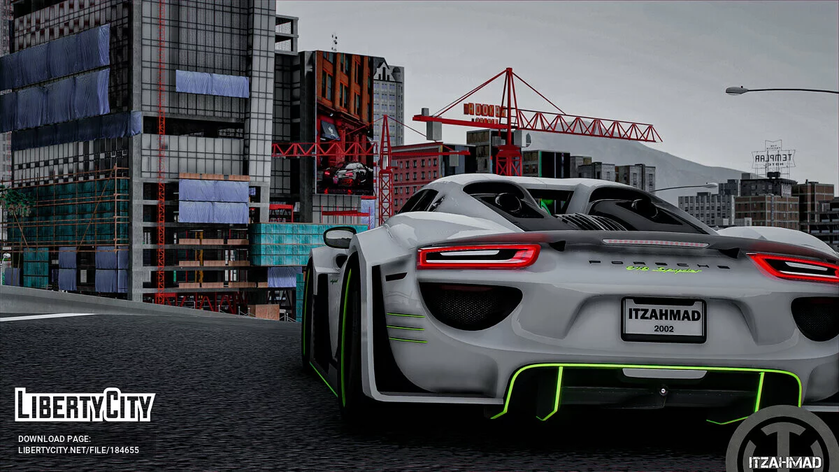 Porsche 918 Liberty Walk Edition / GTA 5