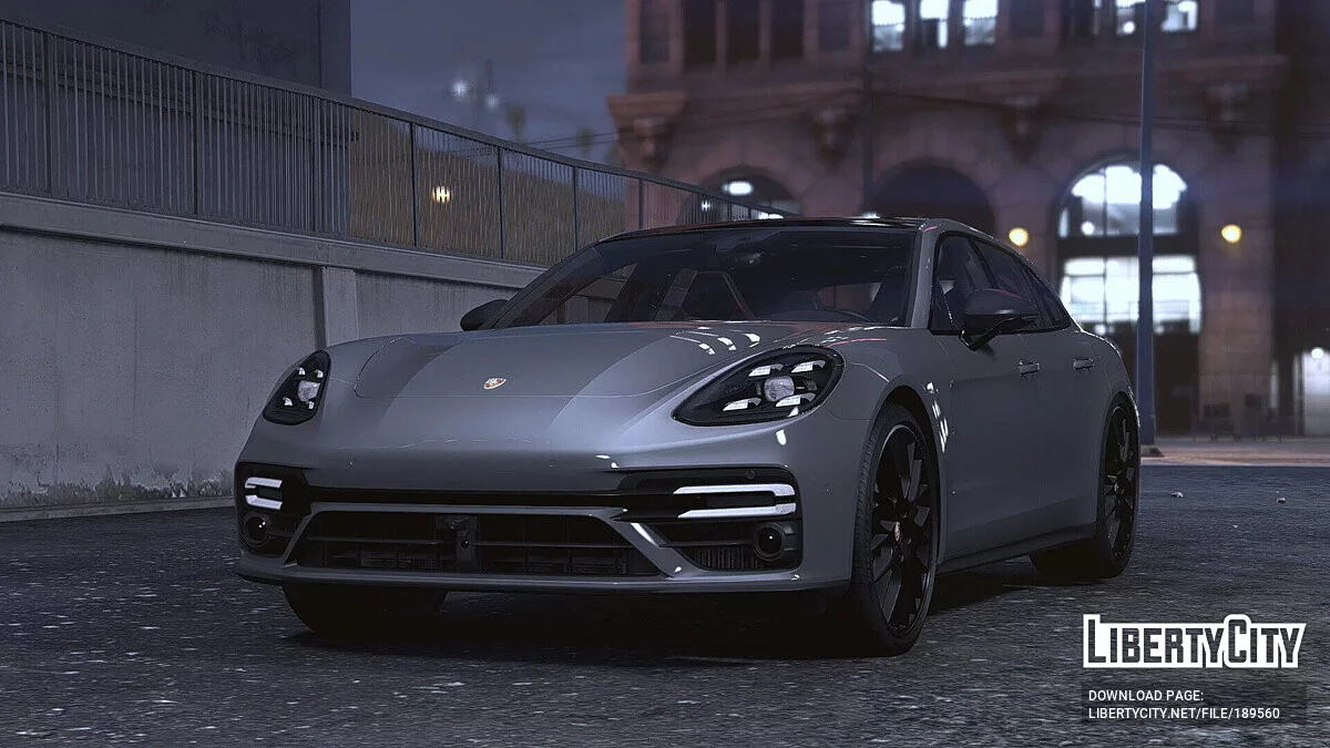 Porsche Panamera Turbo S Sport Turismo 2021 v1.0 / GTA 5