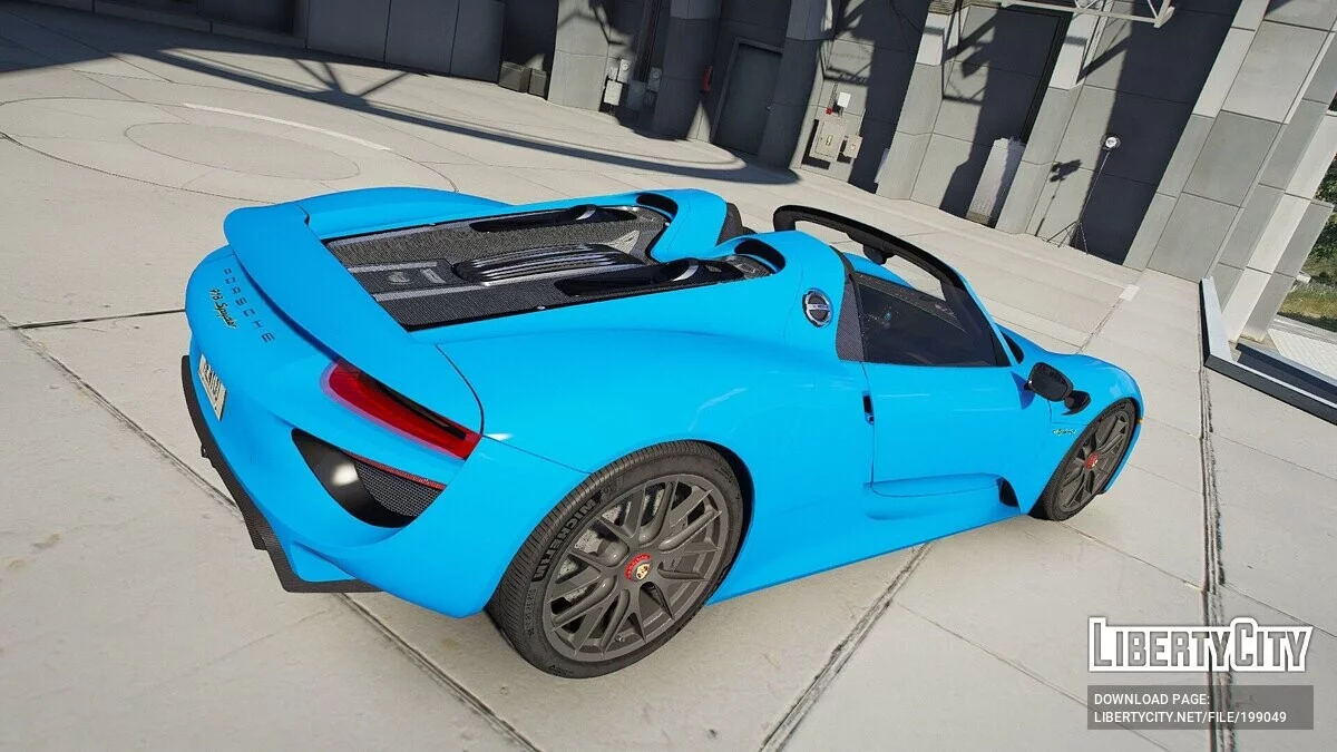 保时捷 918 Spyder / GTA 5