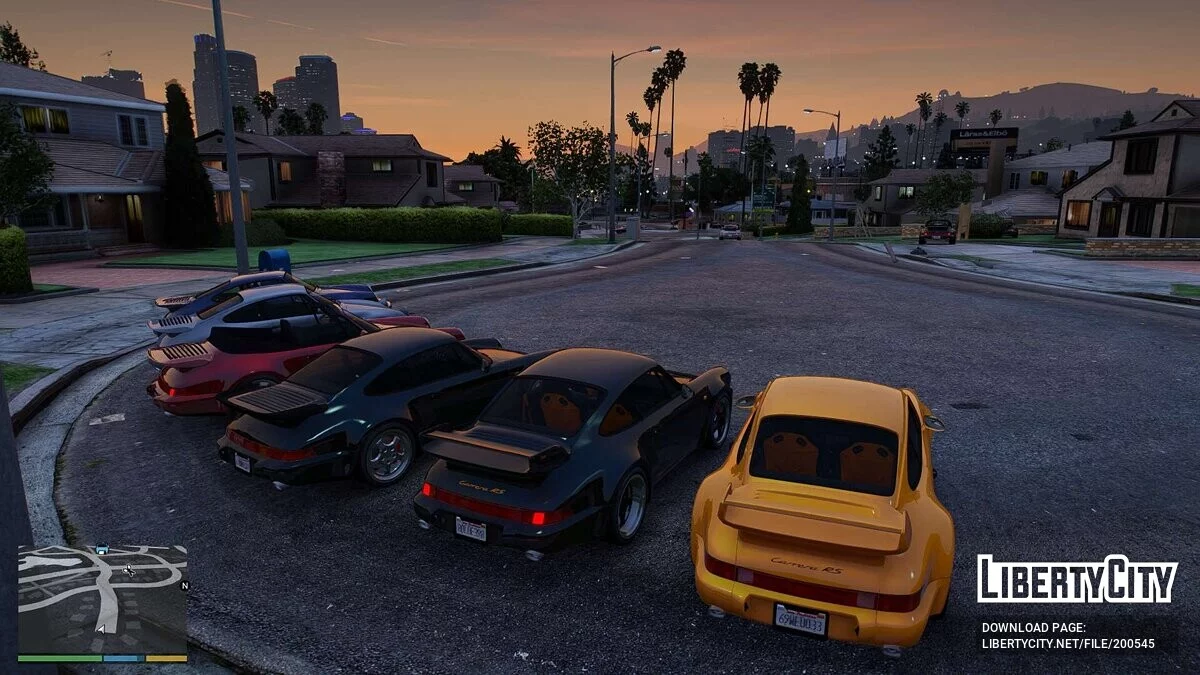 Colección de coches Porsche 911 (964) / GTA 5