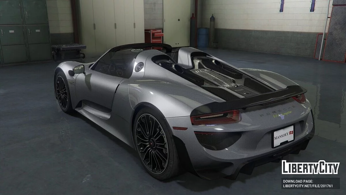 Porsche 918 Spyder Mansory / GTA 5