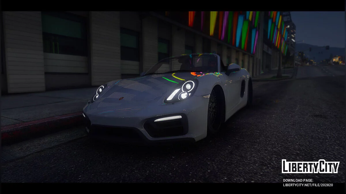 Porsche Boxster GTS 2016 / GTA 5