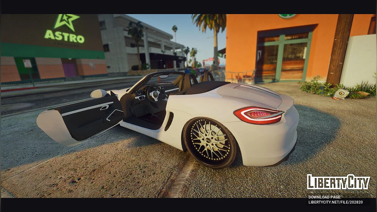 Porsche Boxster GTS 2016 / GTA 5