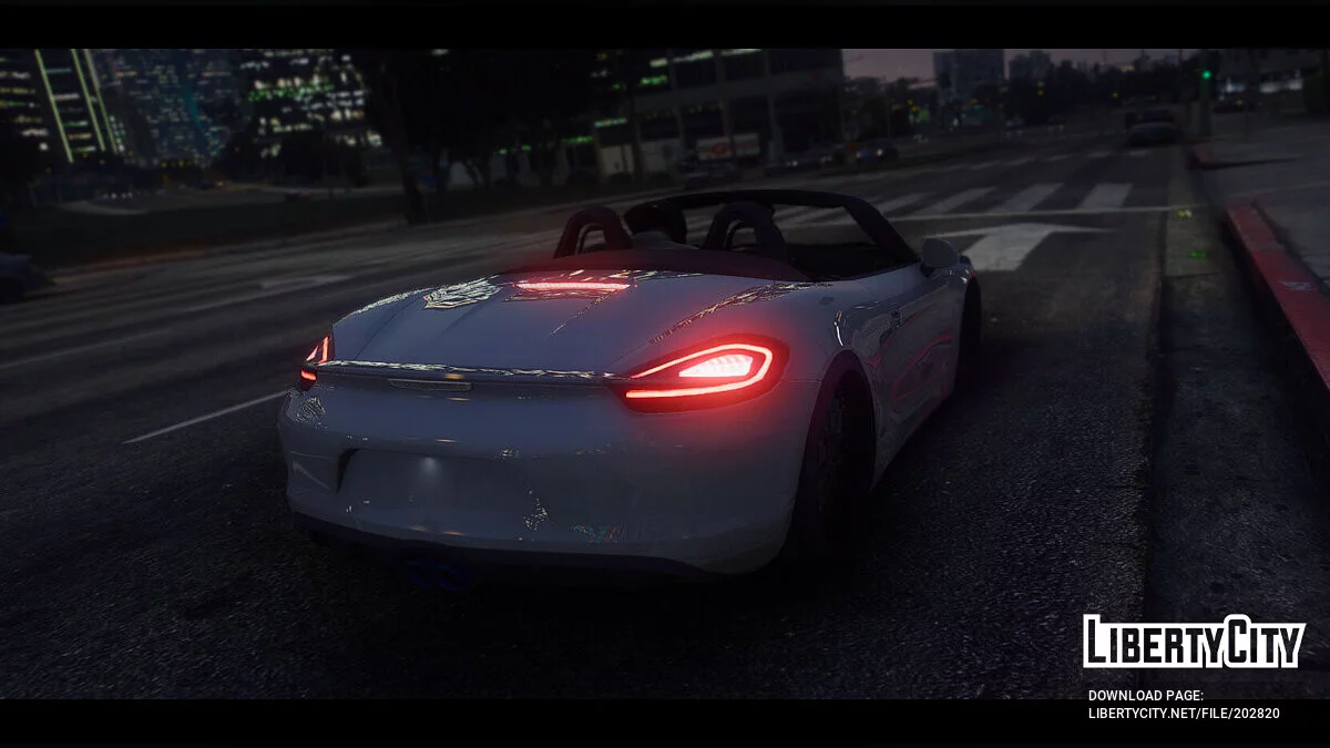 Porsche Boxster GTS 2016 / GTA 5