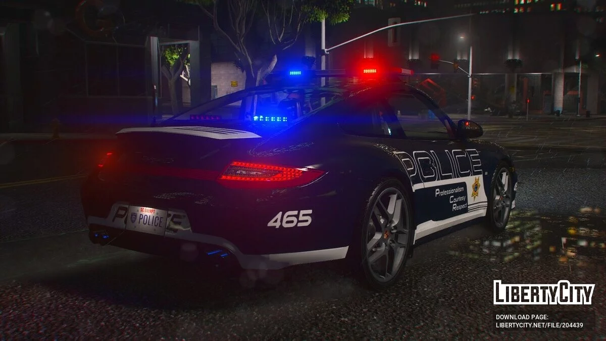 2010 Porsche 911 Targa 4S SCPD / GTA 5