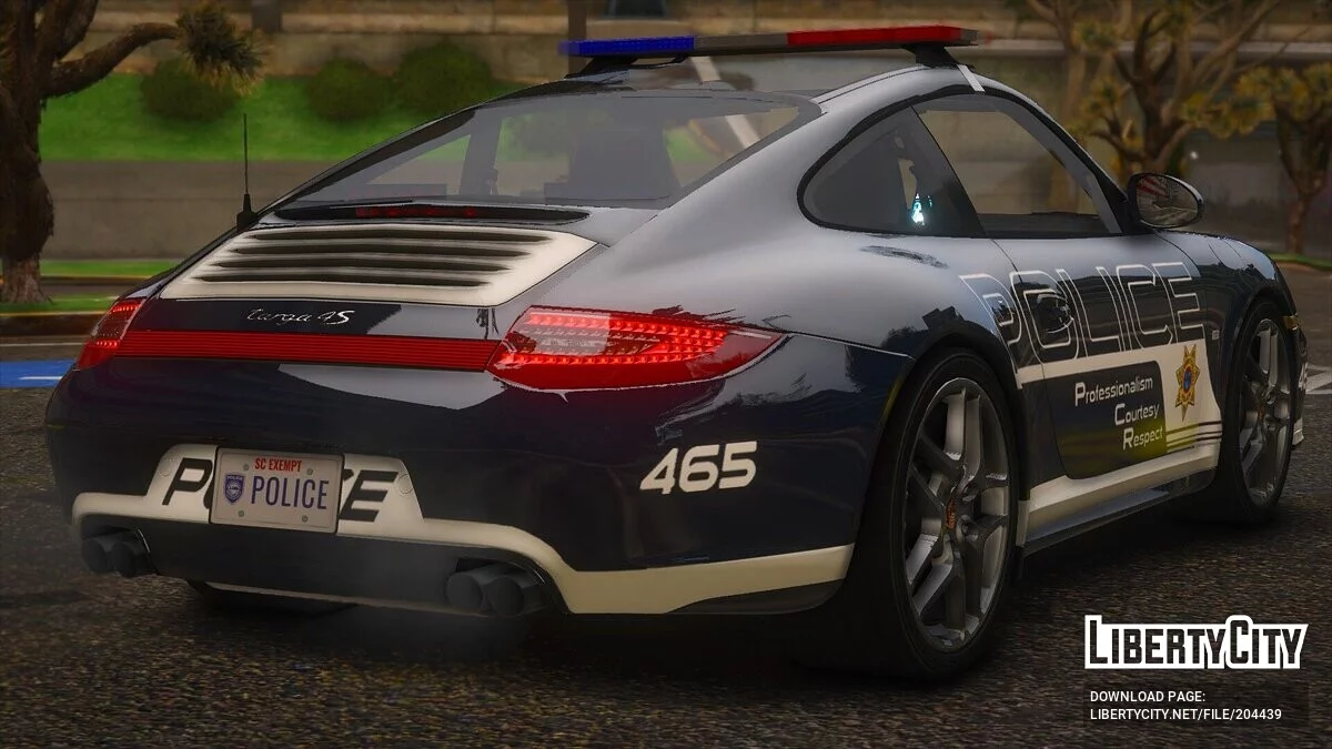2010 Porsche 911 Targa 4S SCPD / GTA 5