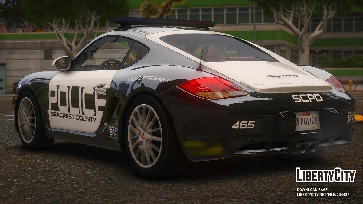 2010 Porsche Cayman S SCPD / GTA 5