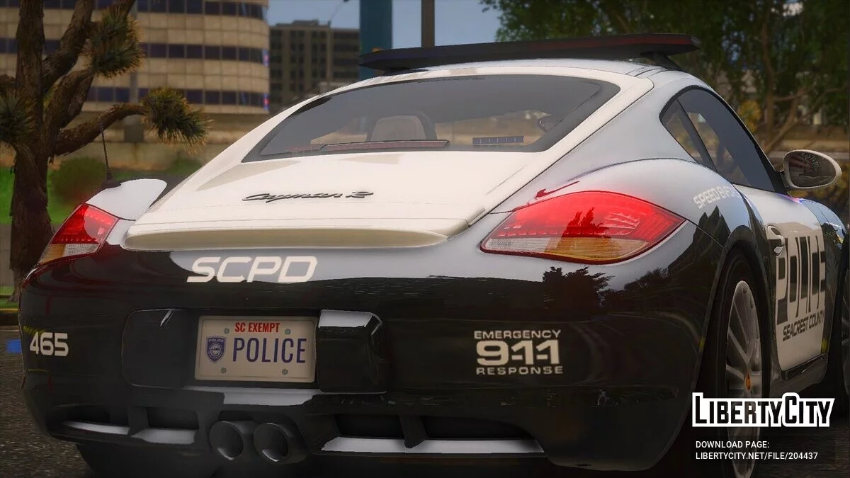 2010 Porsche Cayman S SCPD / GTA 5