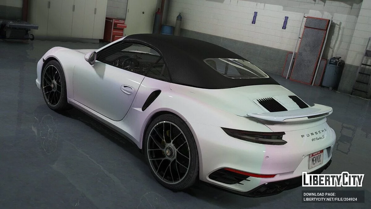 2016 Porsche 911 Turbo S Cabriolet (991.2) / جي تي أي 5