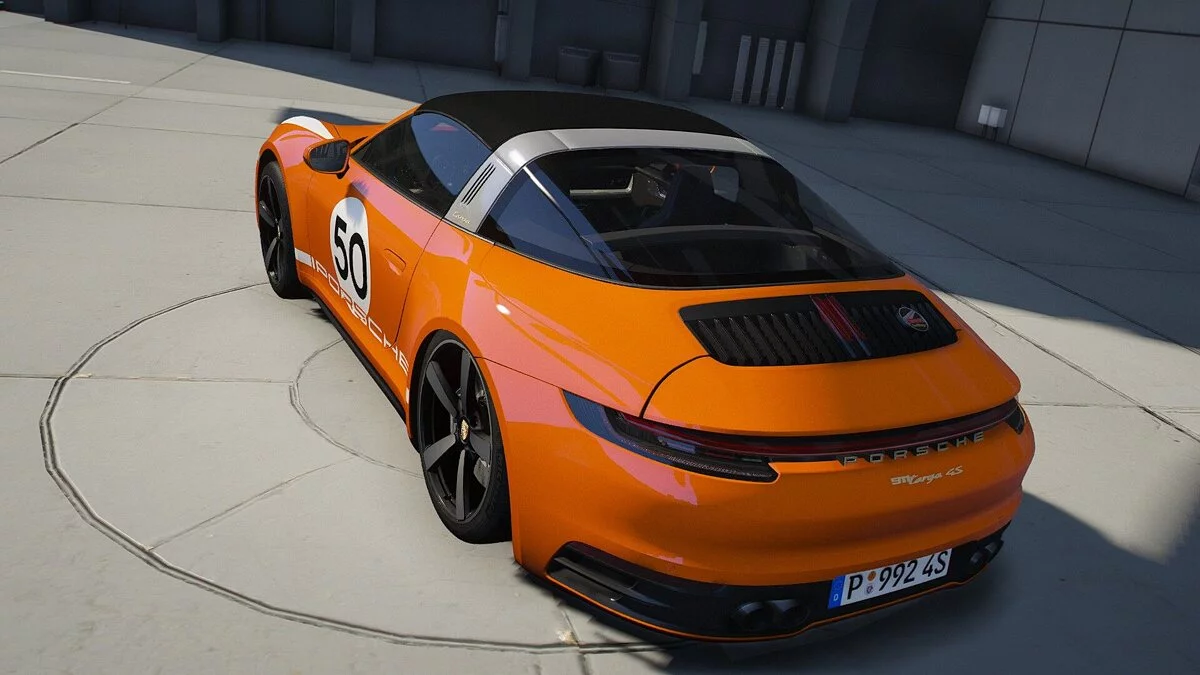 2022 Porsche 992 Targa 4s 50 / GTA 5