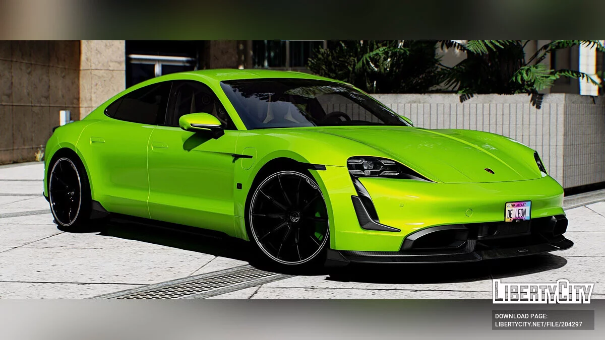 Porsche Taycan Turbo S Brabus / GTA 5