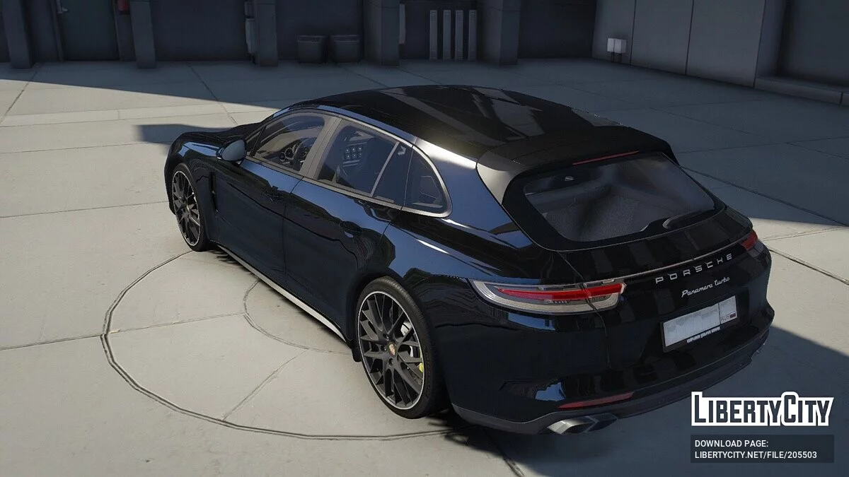 Porsche Panamera Turbo Sport / GTA 5