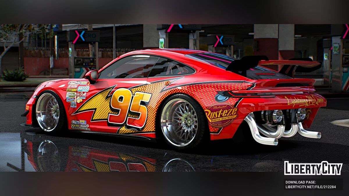 Porsche McQueen TwinTurbo / GTA 5