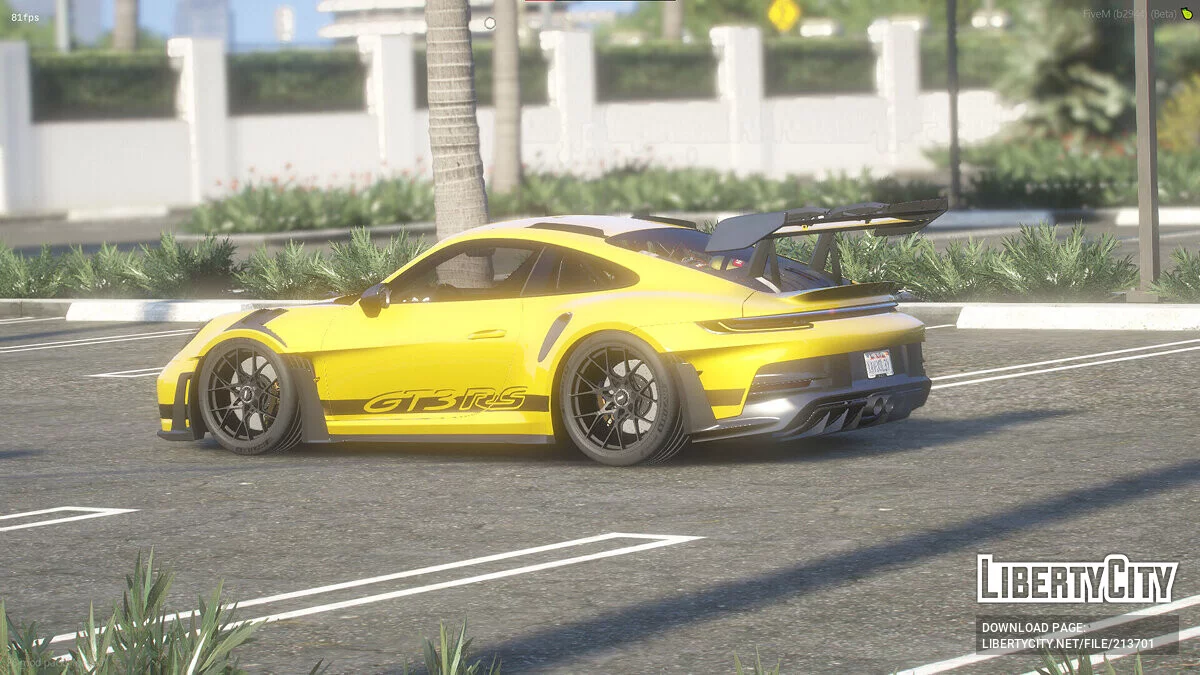 保时捷 992 GT3 RS 去标版 / GTA 5