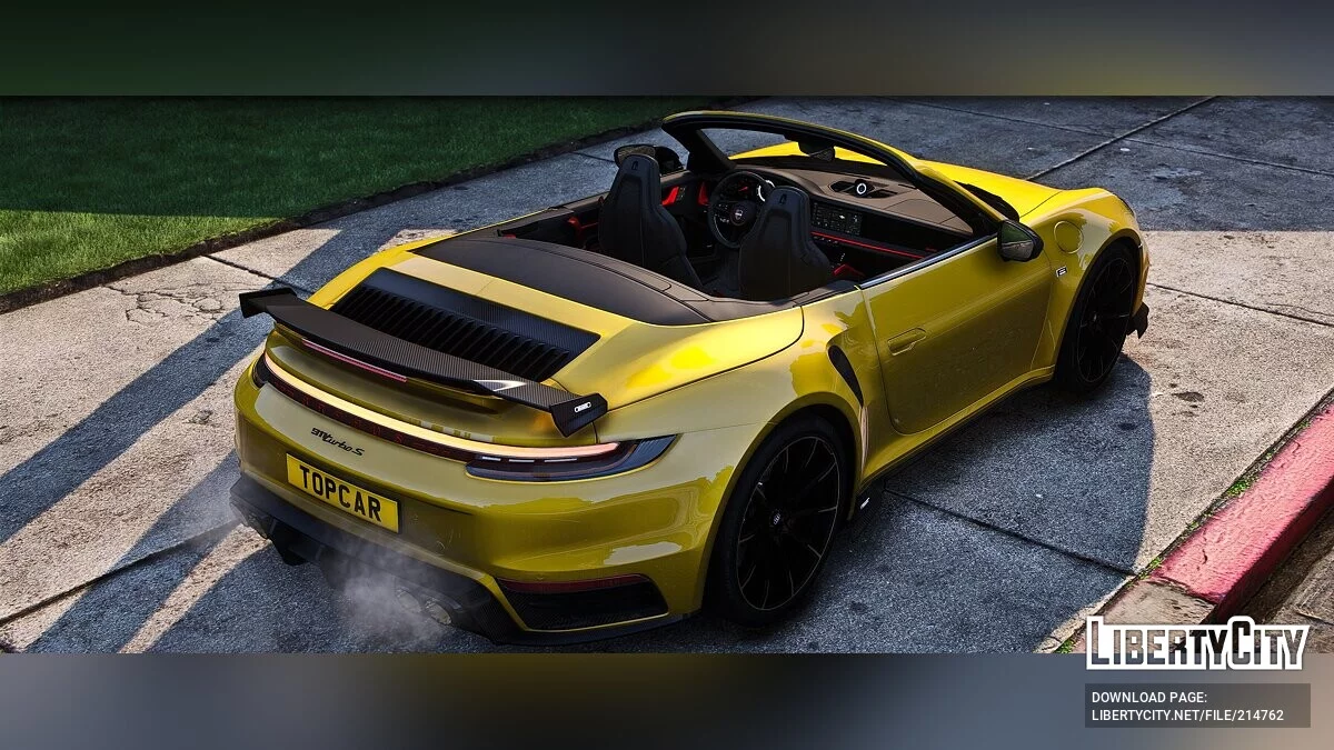 سيارة برابوس بورش 911 كابريوليه / جي تي أي 5