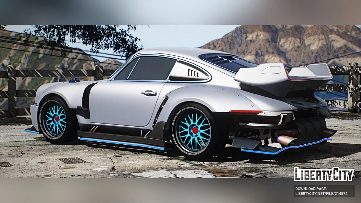 Debadged Porsche 911 Turbo RLE Concept / GTA 5