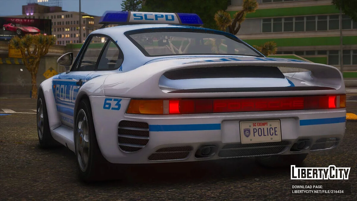 1988 بورش 959 SCPD الإصدار 1.0 / جي تي أي 5