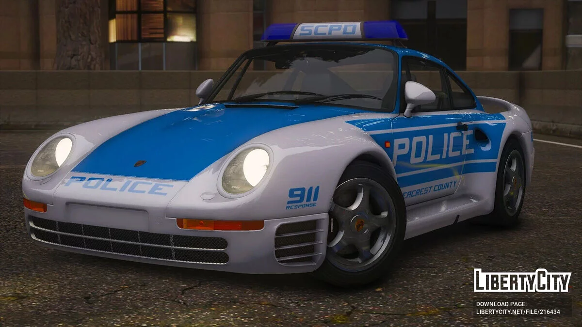 1988 بورش 959 SCPD الإصدار 1.0 / جي تي أي 5