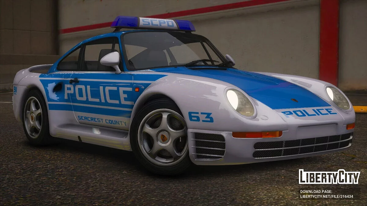 1988 بورش 959 SCPD الإصدار 1.0 / جي تي أي 5