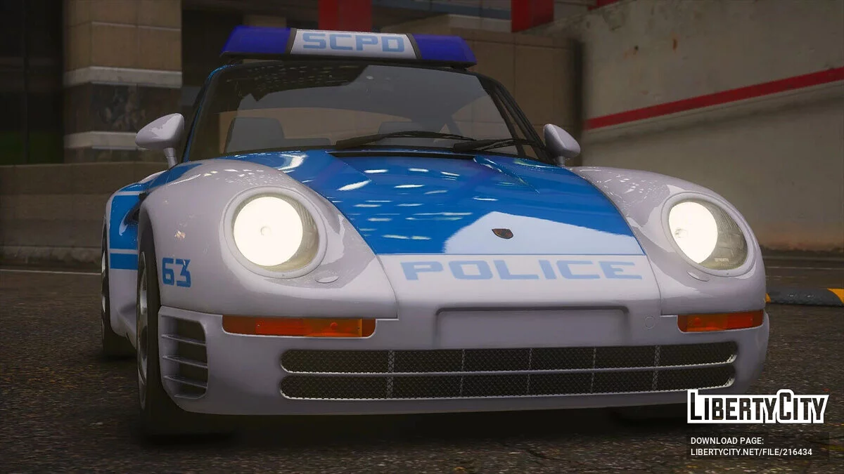 1988 بورش 959 SCPD الإصدار 1.0 / جي تي أي 5