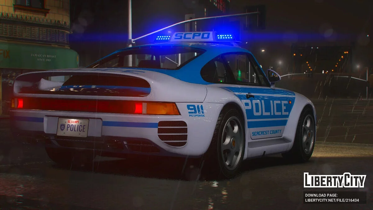 1988 بورش 959 SCPD الإصدار 1.0 / جي تي أي 5