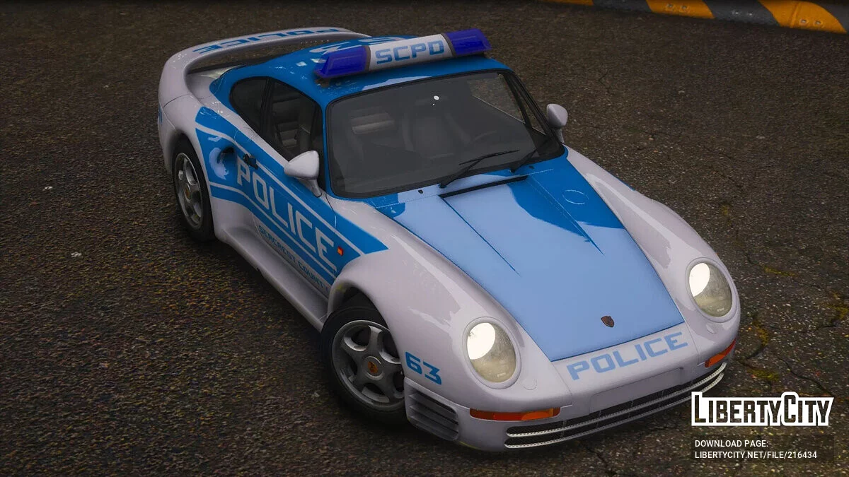 1988 بورش 959 SCPD الإصدار 1.0 / جي تي أي 5