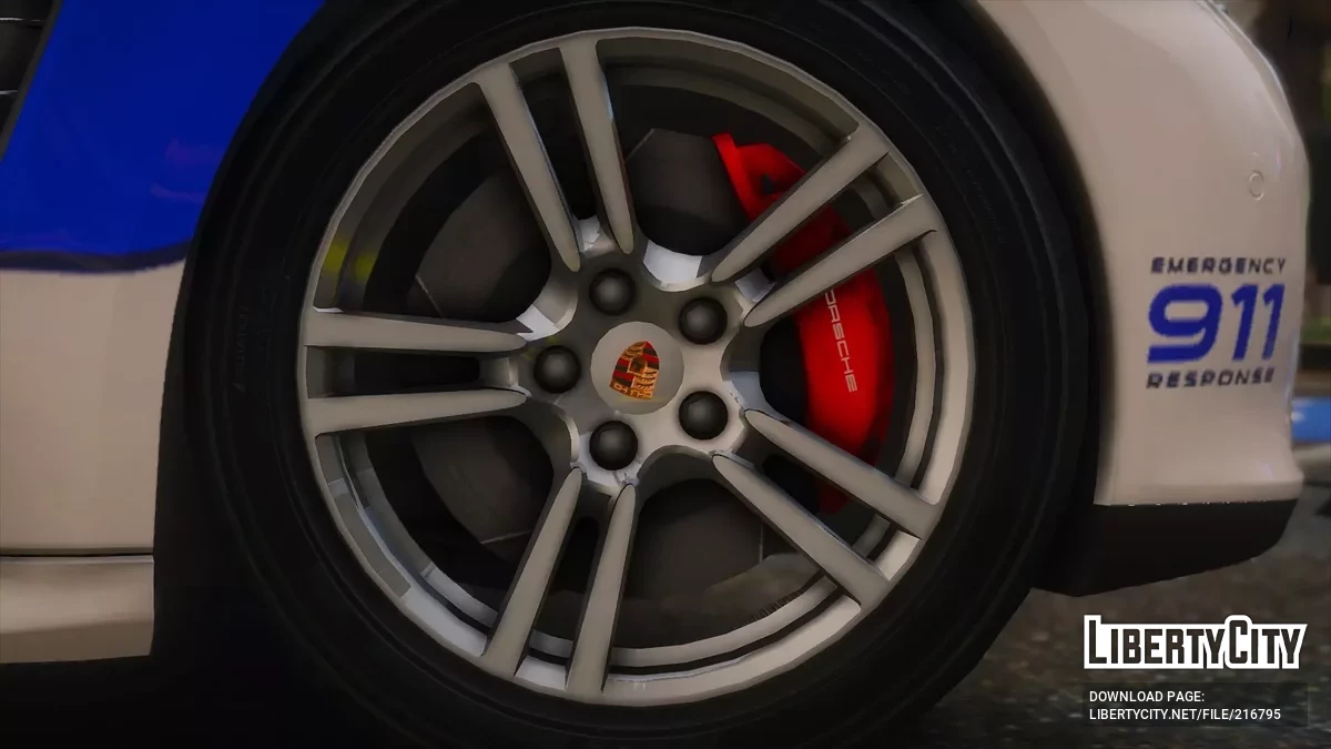 2010 Porsche Panamera Turbo SCPD v1.0 / GTA 5