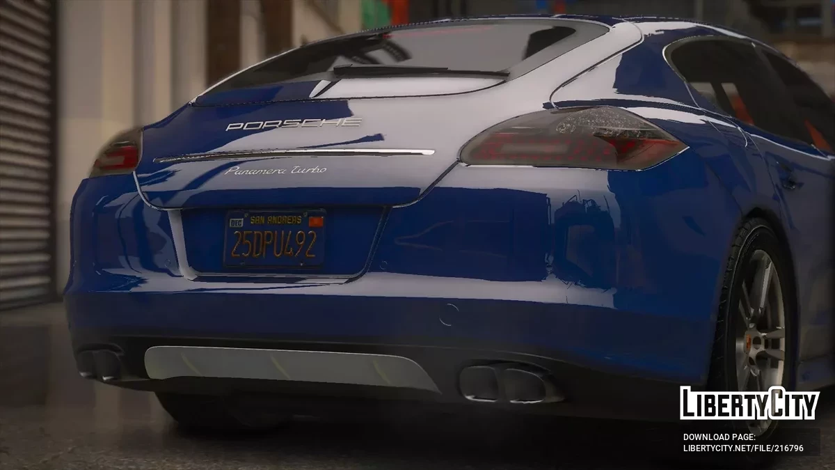2010 Porsche Panamera Turbo v1.0 / GTA 5
