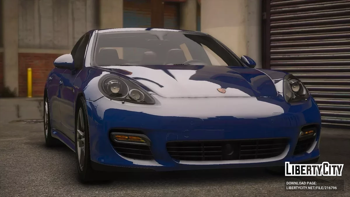 2010 Porsche Panamera Turbo v1.0 / GTA 5