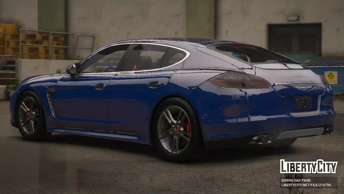 2010 Porsche Panamera Turbo v1.0 / GTA 5