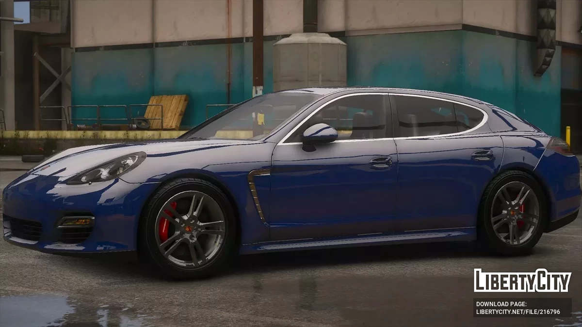 2010 Porsche Panamera Turbo v1.0 / GTA 5