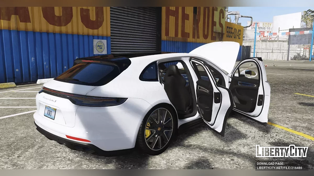 2021 Porsche Panamera Turbo S v0.1 / GTA 5