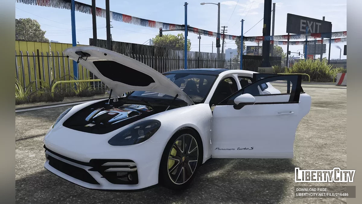 2021 Porsche Panamera Turbo S v0.1 / GTA 5