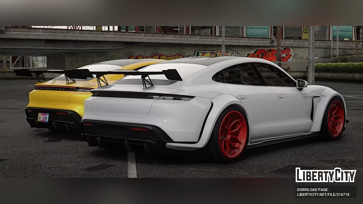 2021 保时捷 Taycan Turbo S Prior Design v2.0 / GTA 5