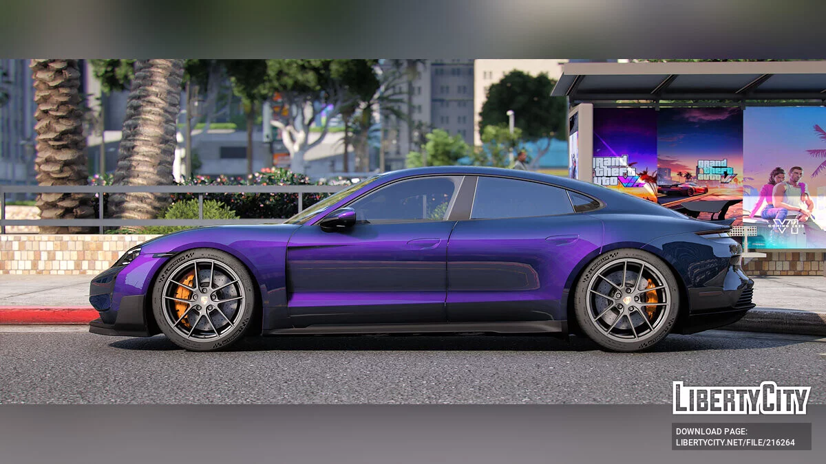 2025 Porsche Taycan Turbo GT [Add-On / FiveM] / GTA 5