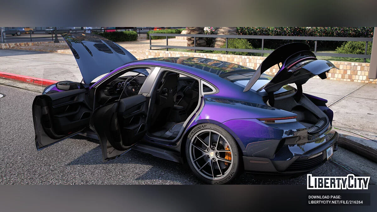 2025 Porsche Taycan Turbo GT [Add-On / FiveM] / GTA 5