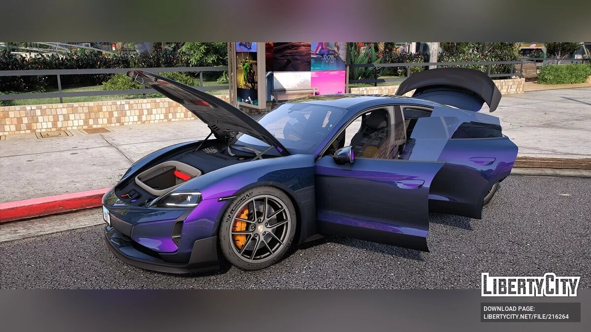 2025 Porsche Taycan Turbo GT [Add-On / FiveM] / GTA 5