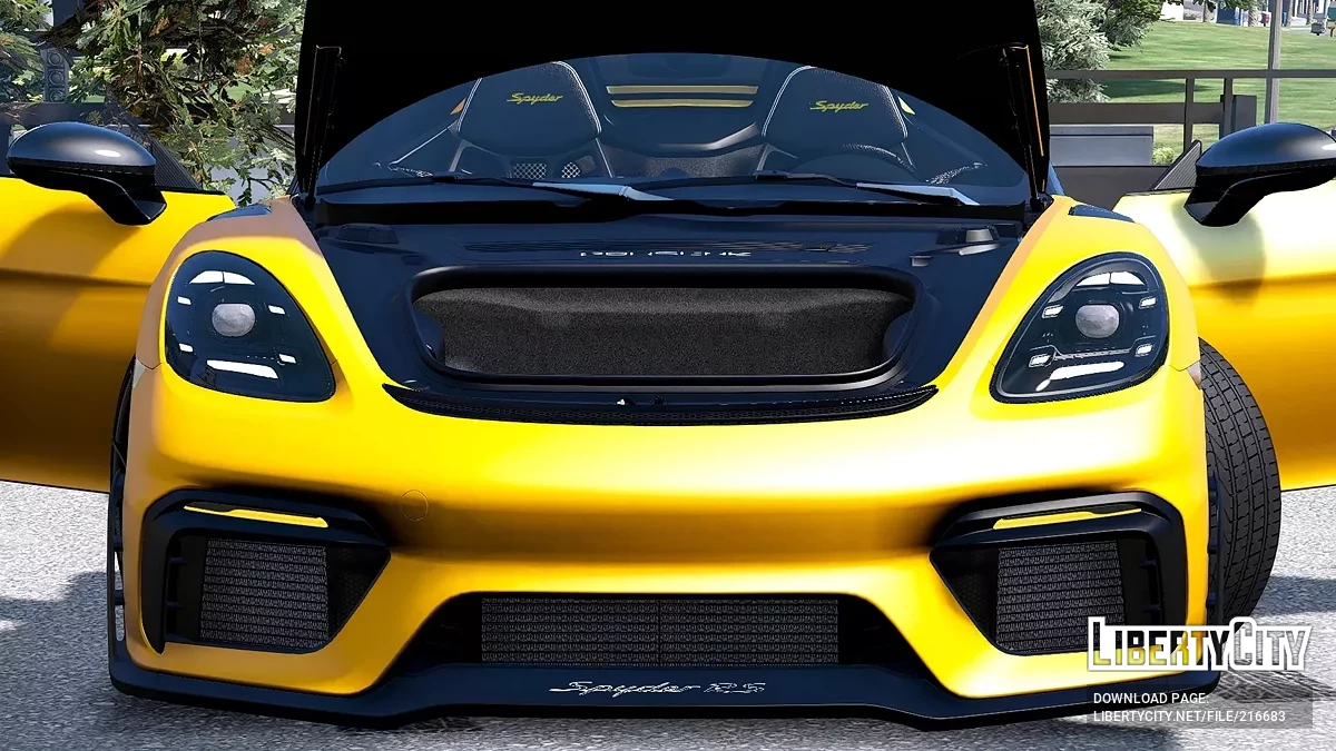 Porsche 718 Spyder RS v1.0 / GTA 5