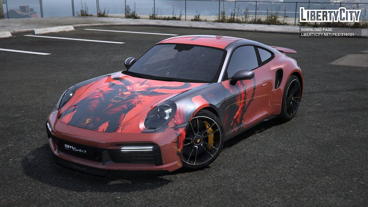 Porsche 911 Turbo S 992 2021 [Add-On / FiveM / AltV] V 1.1 / GTA 5