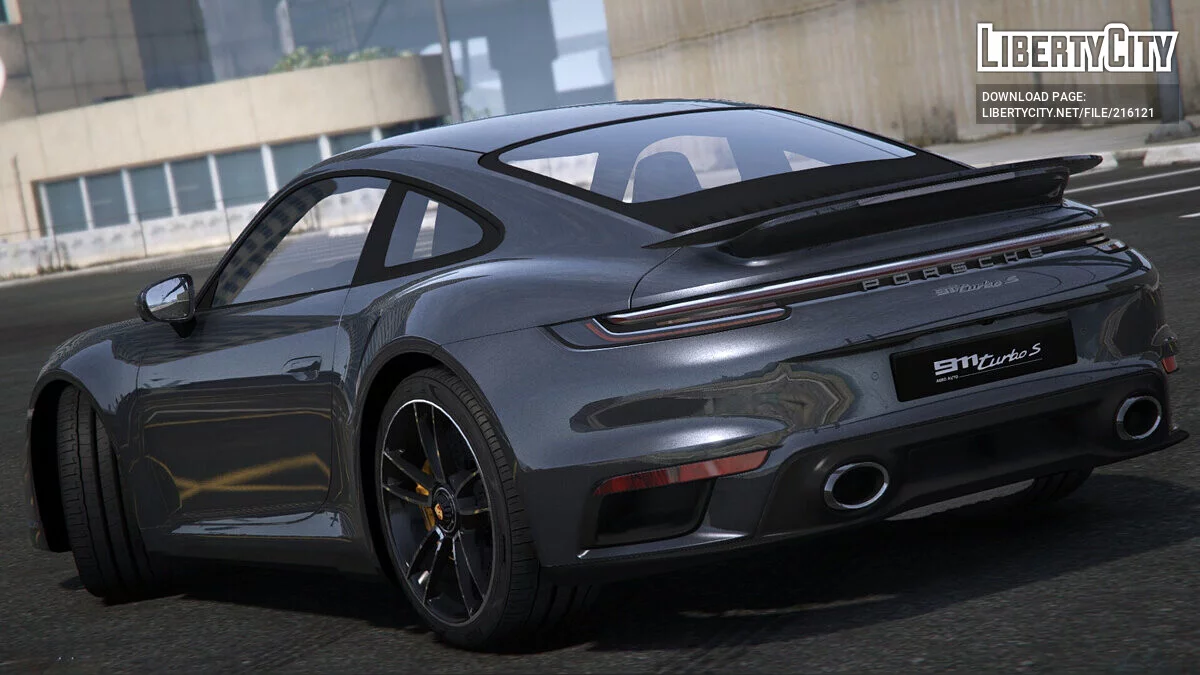 Porsche 911 Turbo S 992 2021 [Add-On / FiveM / AltV] V 1.1 / GTA 5