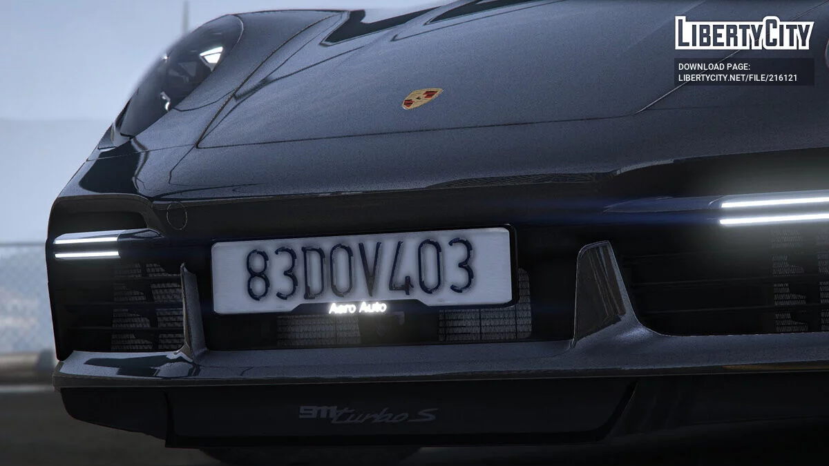 Porsche 911 Turbo S 992 2021 [Add-On / FiveM / AltV] V 1.1 / GTA 5