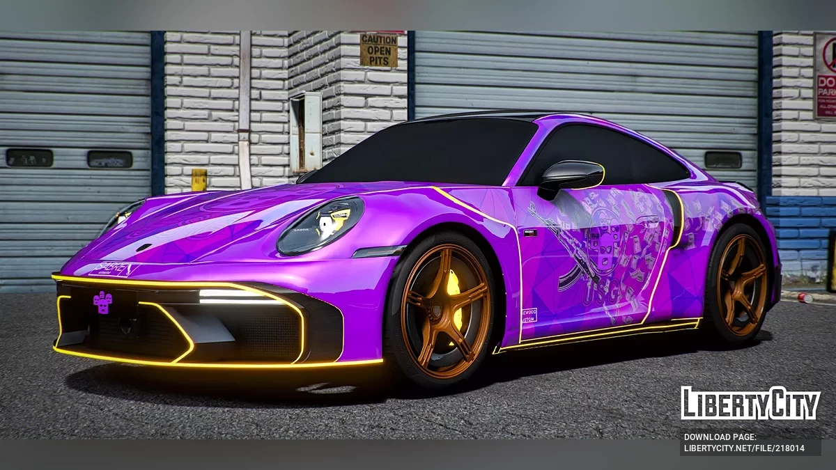 Porsche 911 Brabus 900 Rocket R 2024 / GTA 5