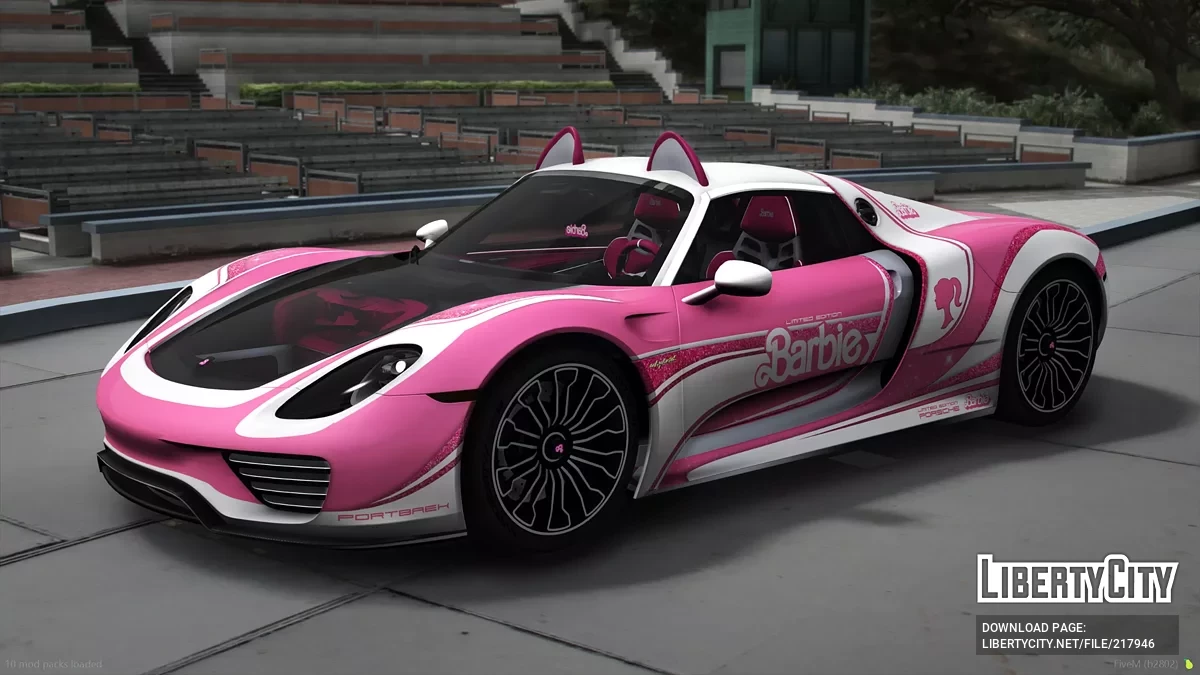 بورش 918 سبايدر باربي / جي تي أي 5