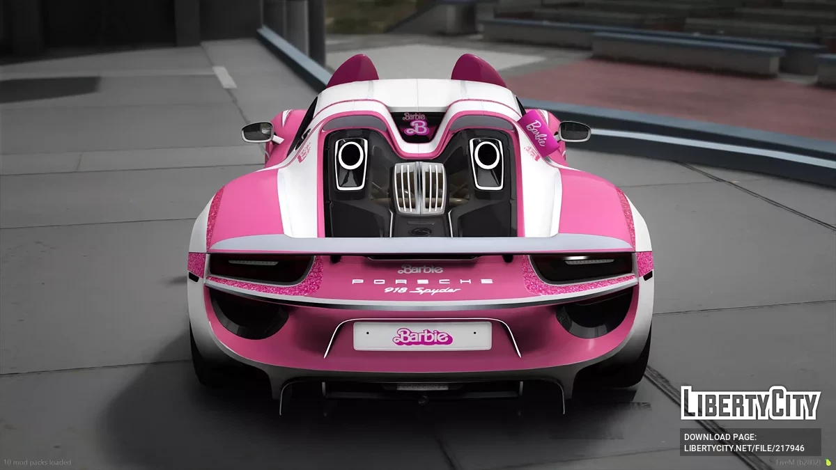 بورش 918 سبايدر باربي / جي تي أي 5